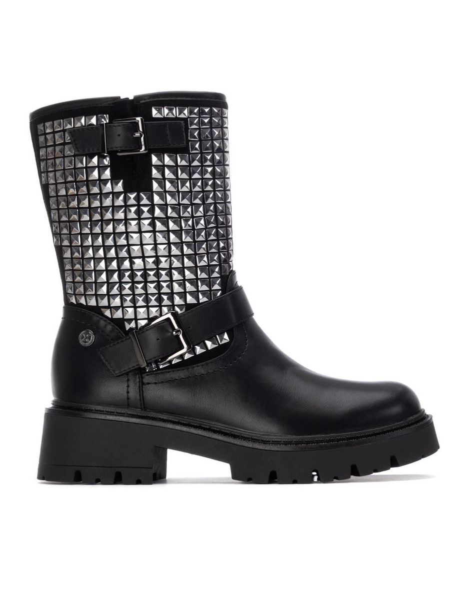 Bota media pierna para mujer