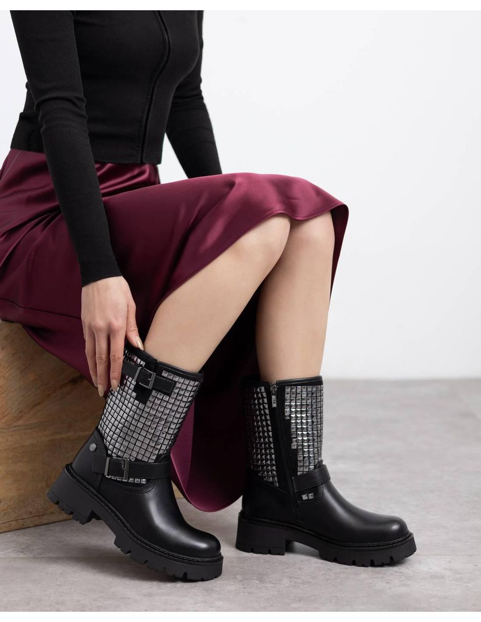 Bota media pierna para mujer 4
