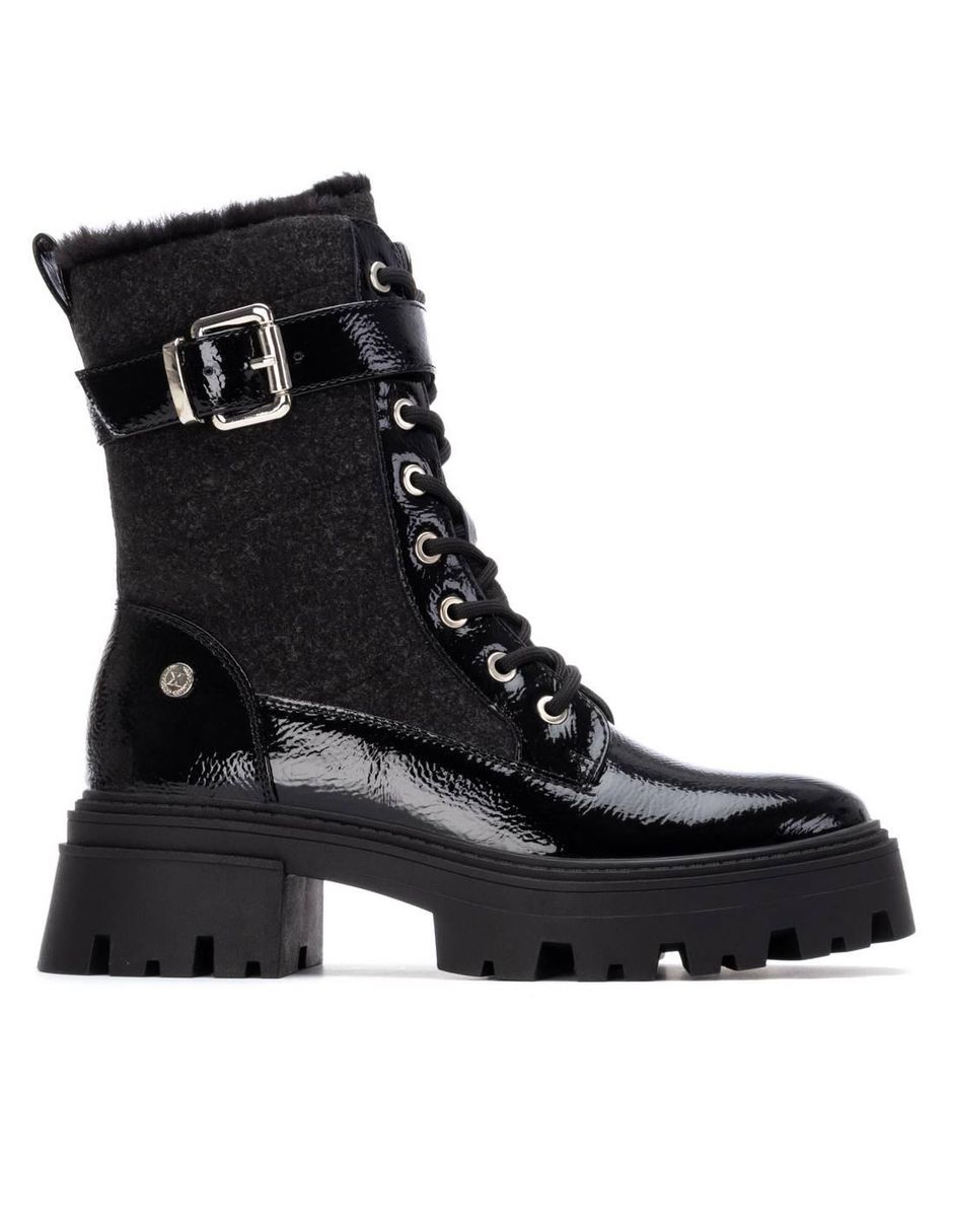 Bota media pierna para mujer