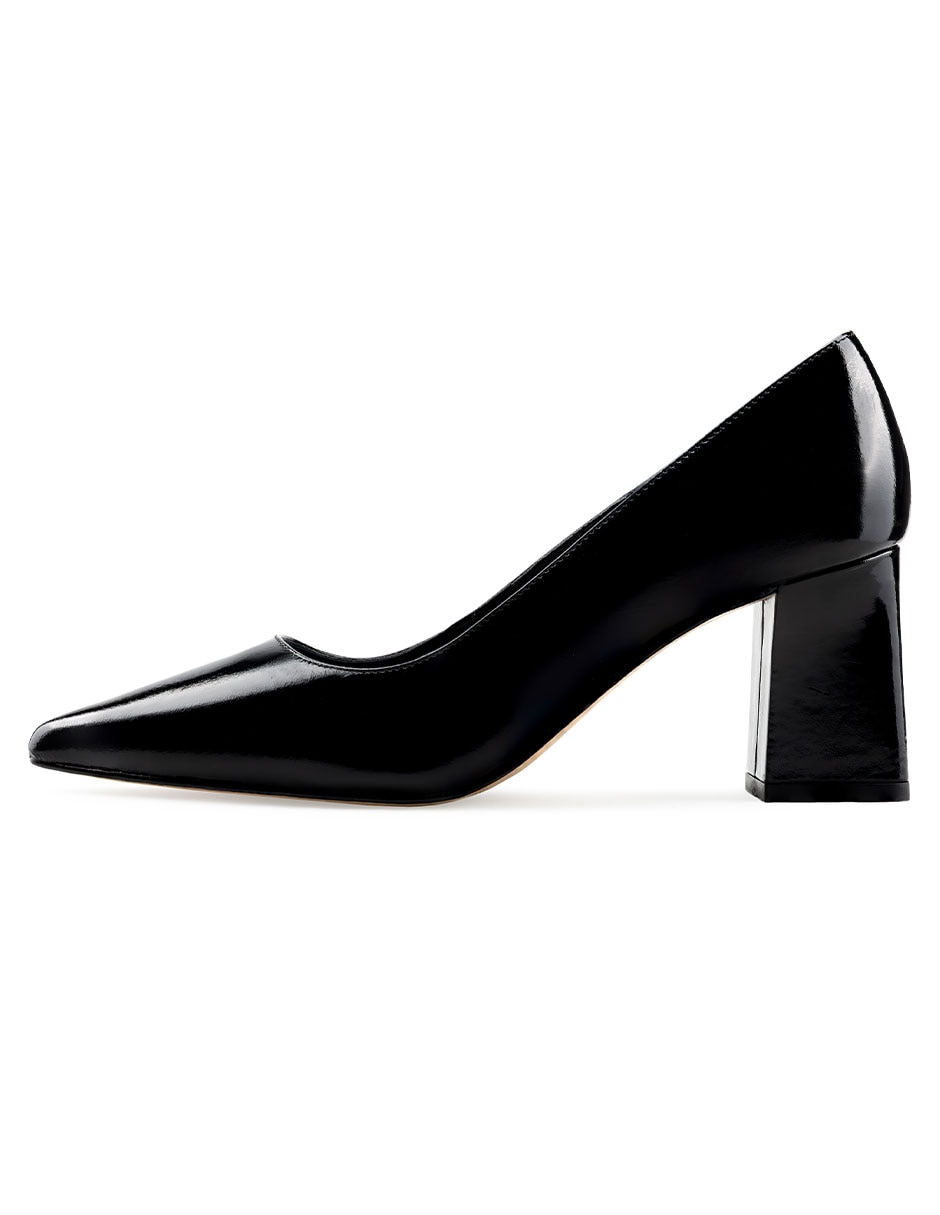 Zapatilla charol piel zapatillas davenia