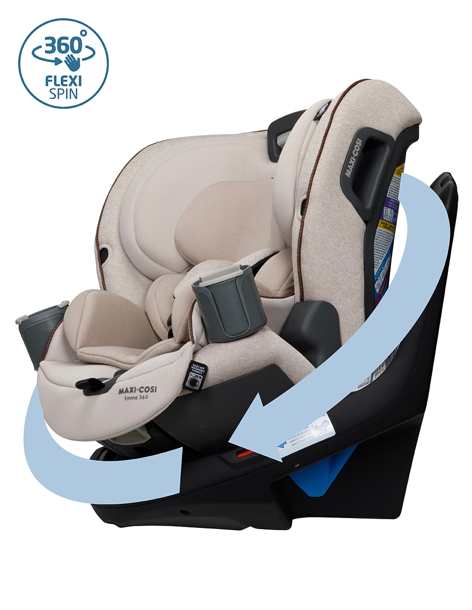 Autoasiento convertible compatible con Latch Emme 360