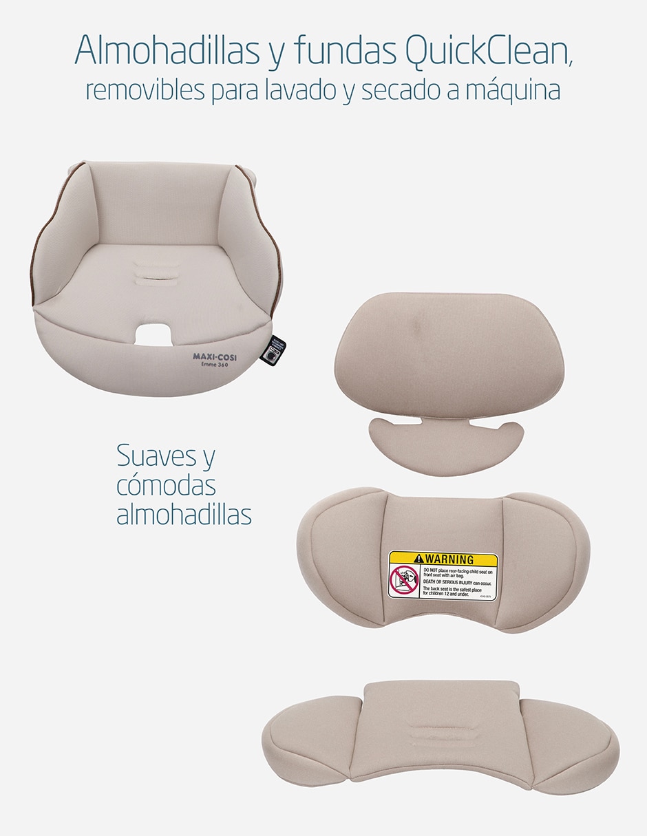 Autoasiento convertible compatible con Latch Emme 360 6