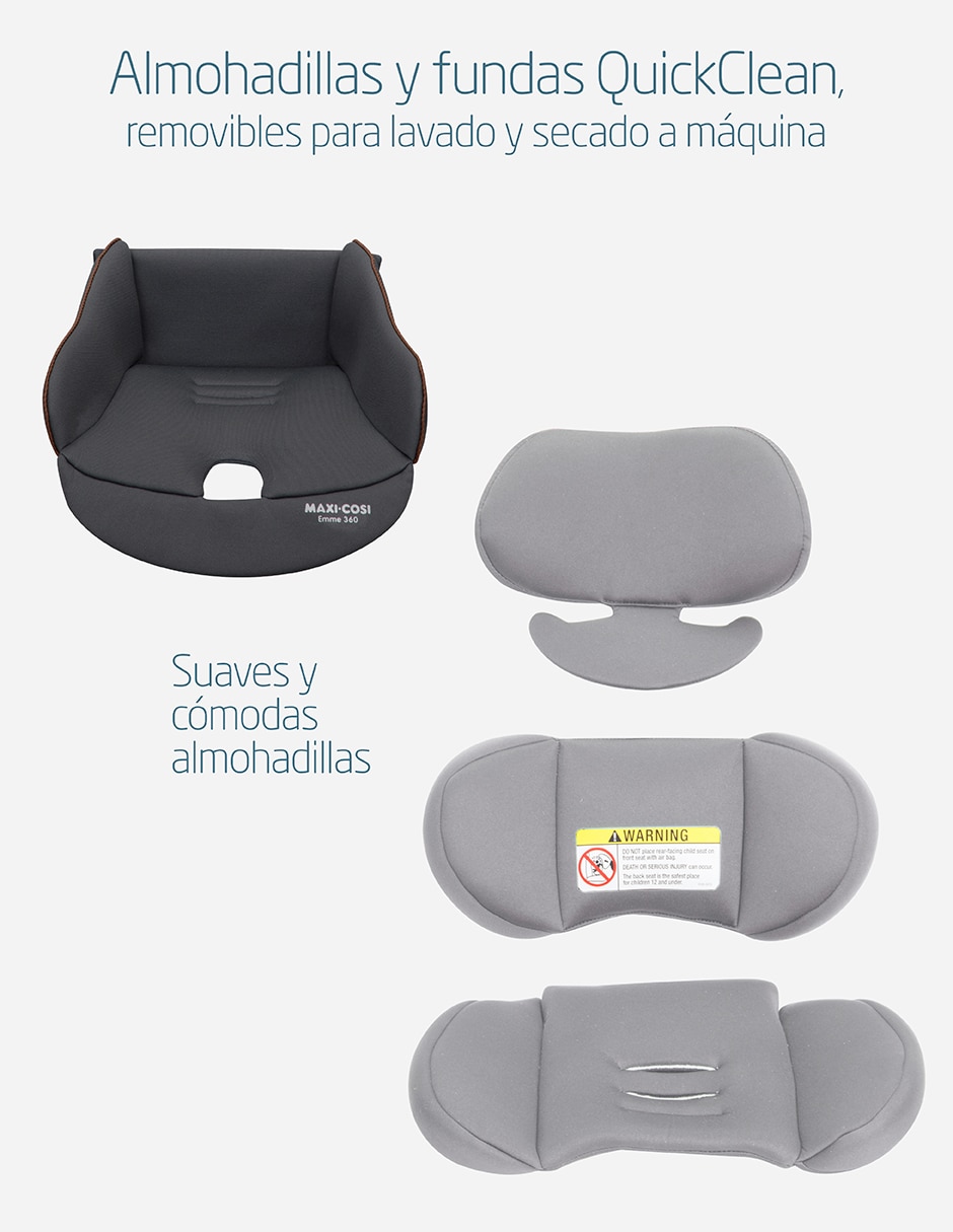 Autoasiento convertible Maxi Cosi compatible con Latch Emme 360
