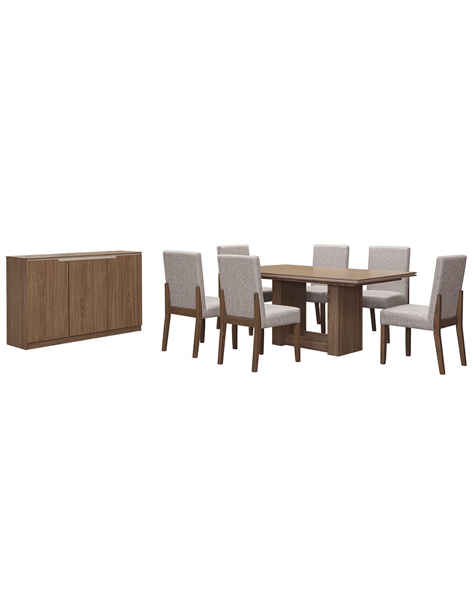 Comedor Sonoma para 6 personas 1