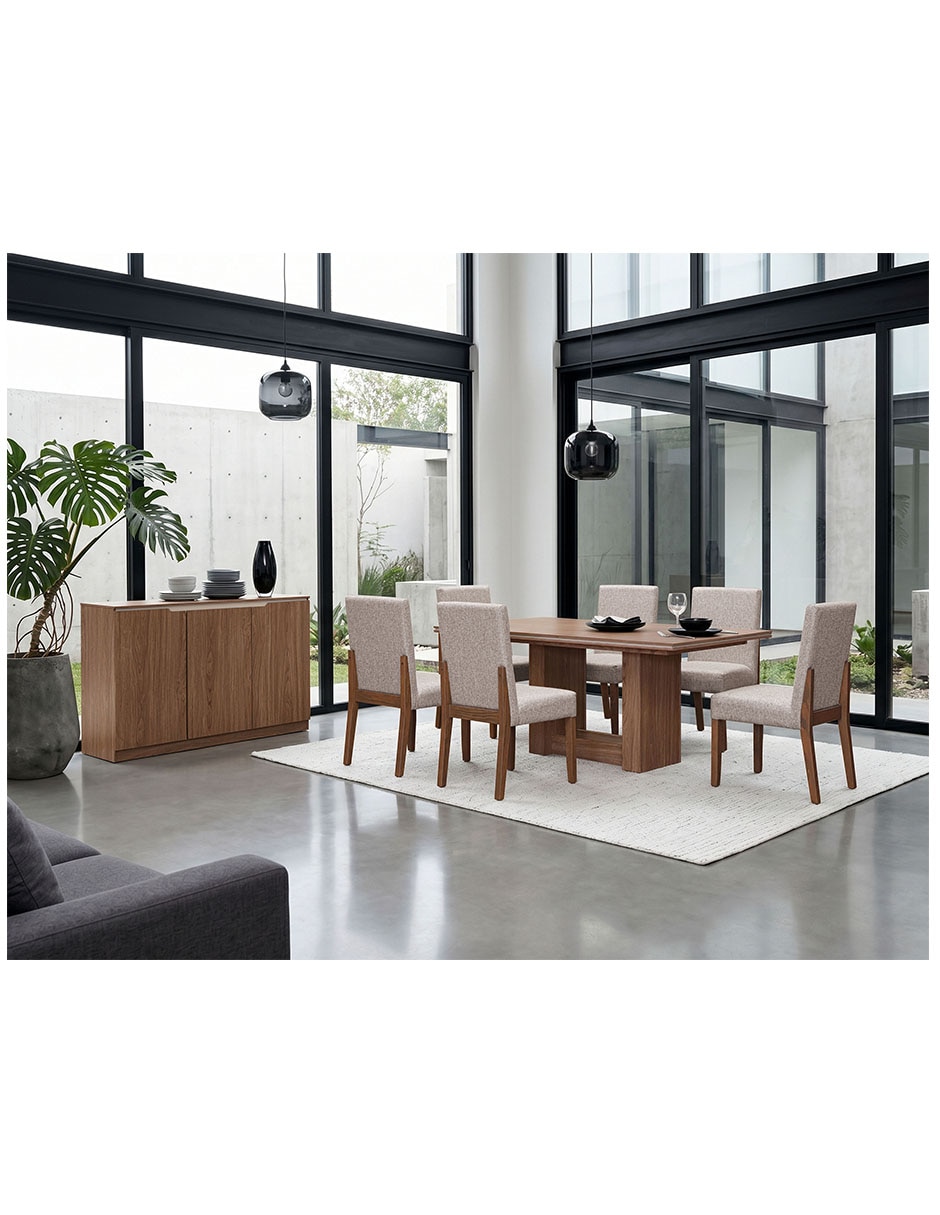 Comedor Sonoma para 6 personas 8