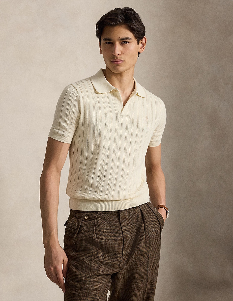 Playera tipo polo para hombre