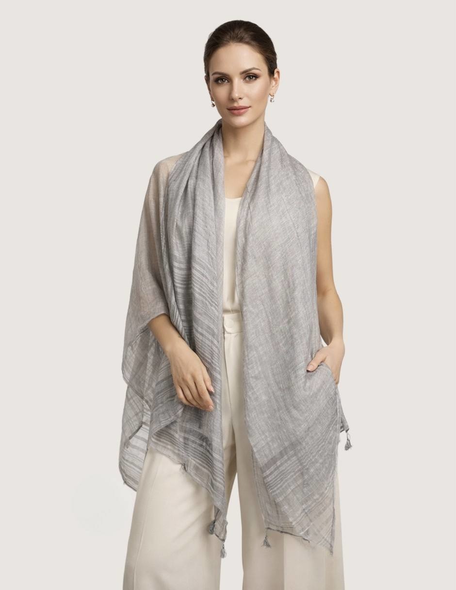 Pashmina Twist Side para mujer