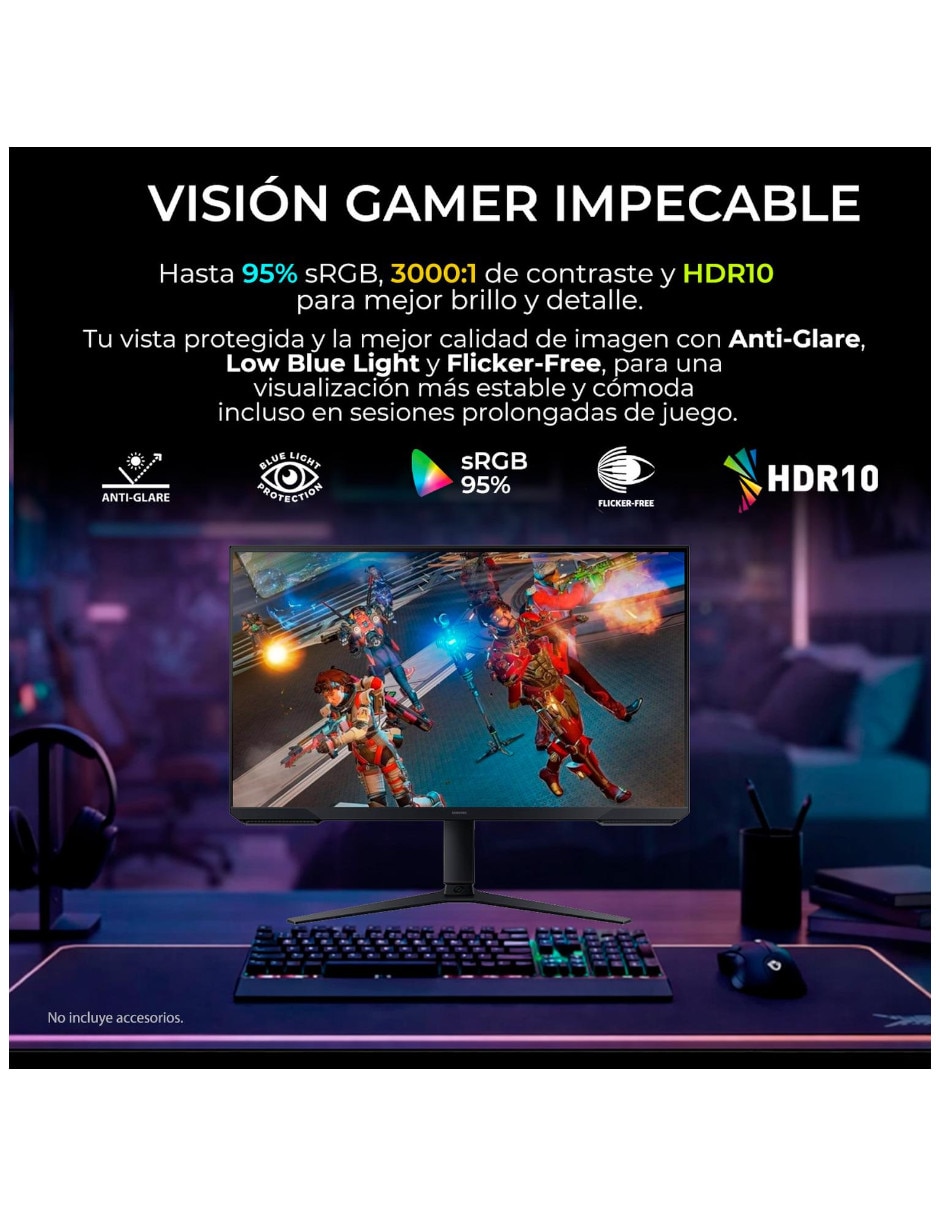 Monitor gamer lS32DG300ELXZX VA Full HD 32 pulgadas 6