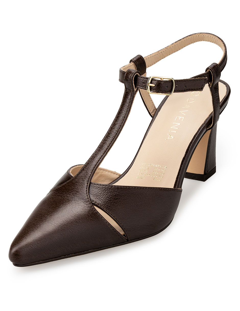 Zapatilla piel davenia