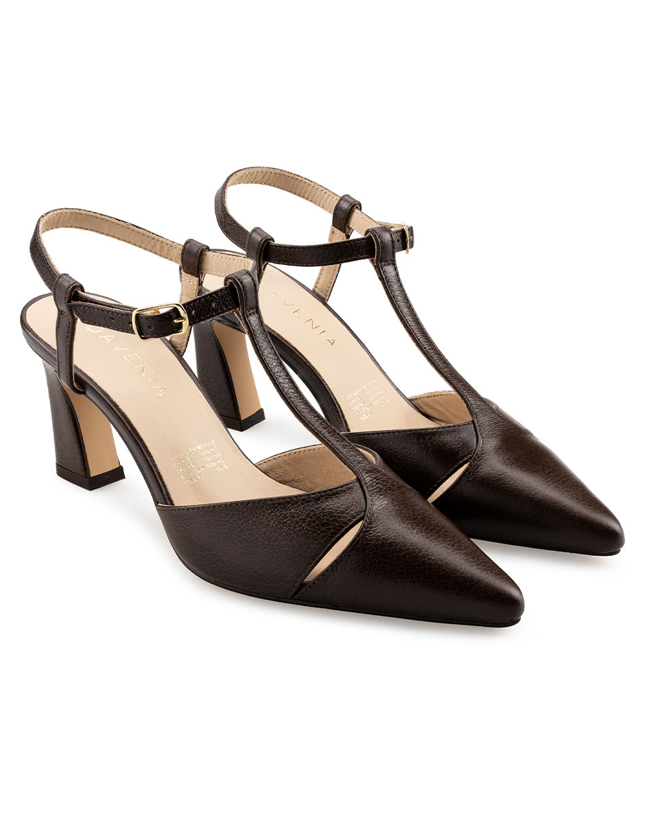 Zapatilla piel davenia