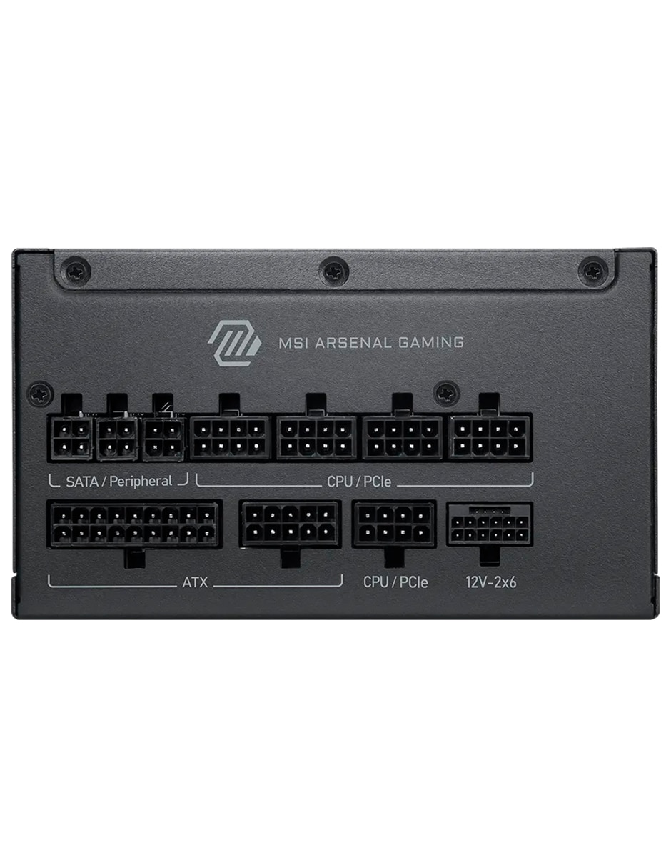 Fuente de poder MSI MAG A1000PLS PCIE5