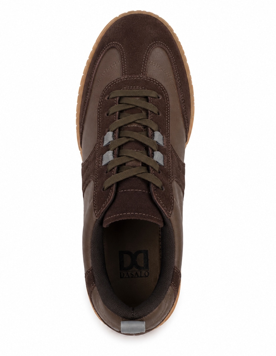 Tenis de piel para hombre 5