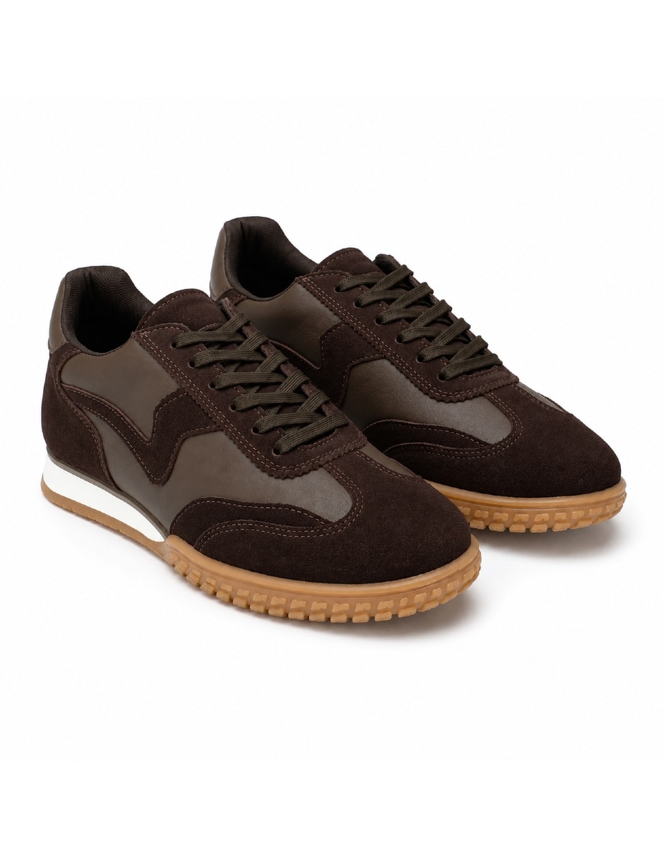 Tenis de piel para hombre 7