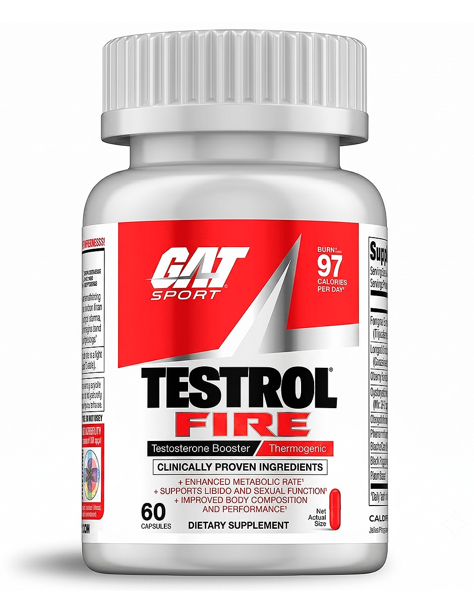 Testrol fire 60 caps con Tribulus Terrestris Fruit Testrol fire 60 caps con Tribulus Terrestris Fruit