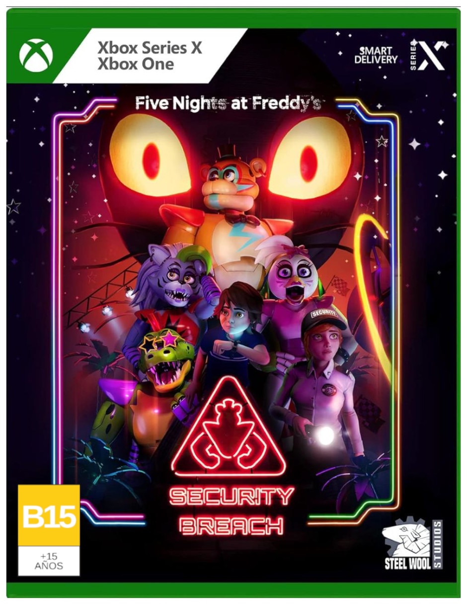 XBOX Five Nights at Freddy Security Breach Xbox para multiplataforma