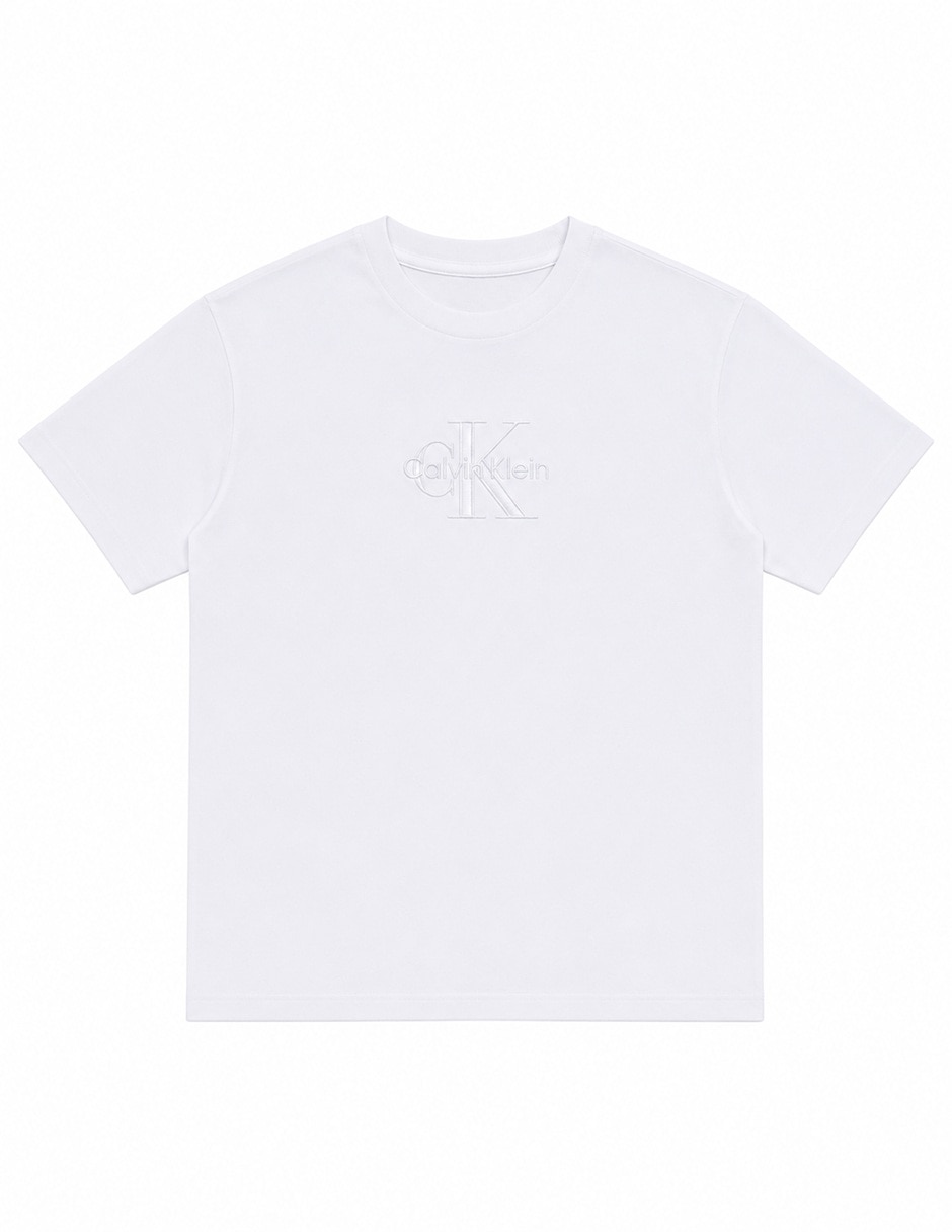 Playera Calvin Klein 4RB295G-110 cuello redondo para hombre