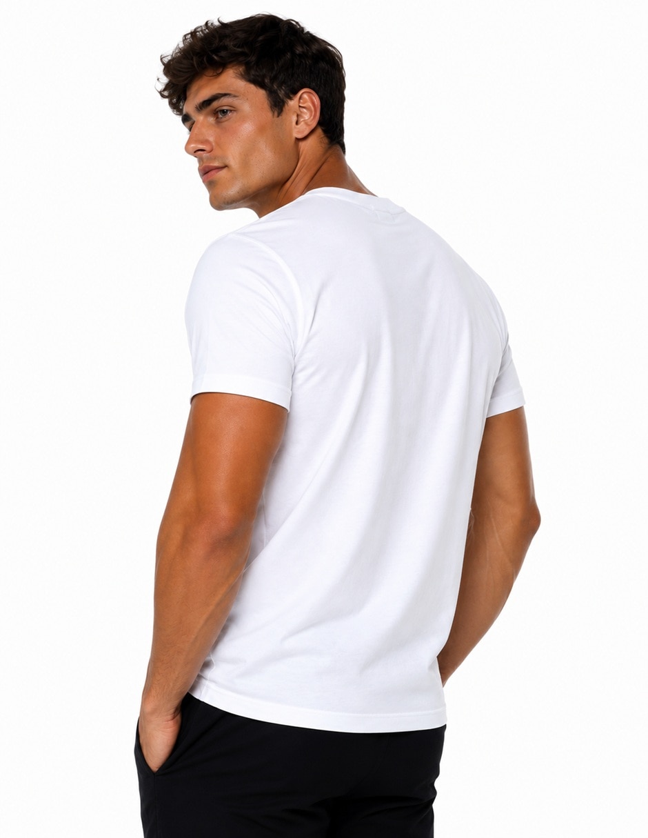 Playera Calvin Klein 4RB295G-110 cuello redondo para hombre