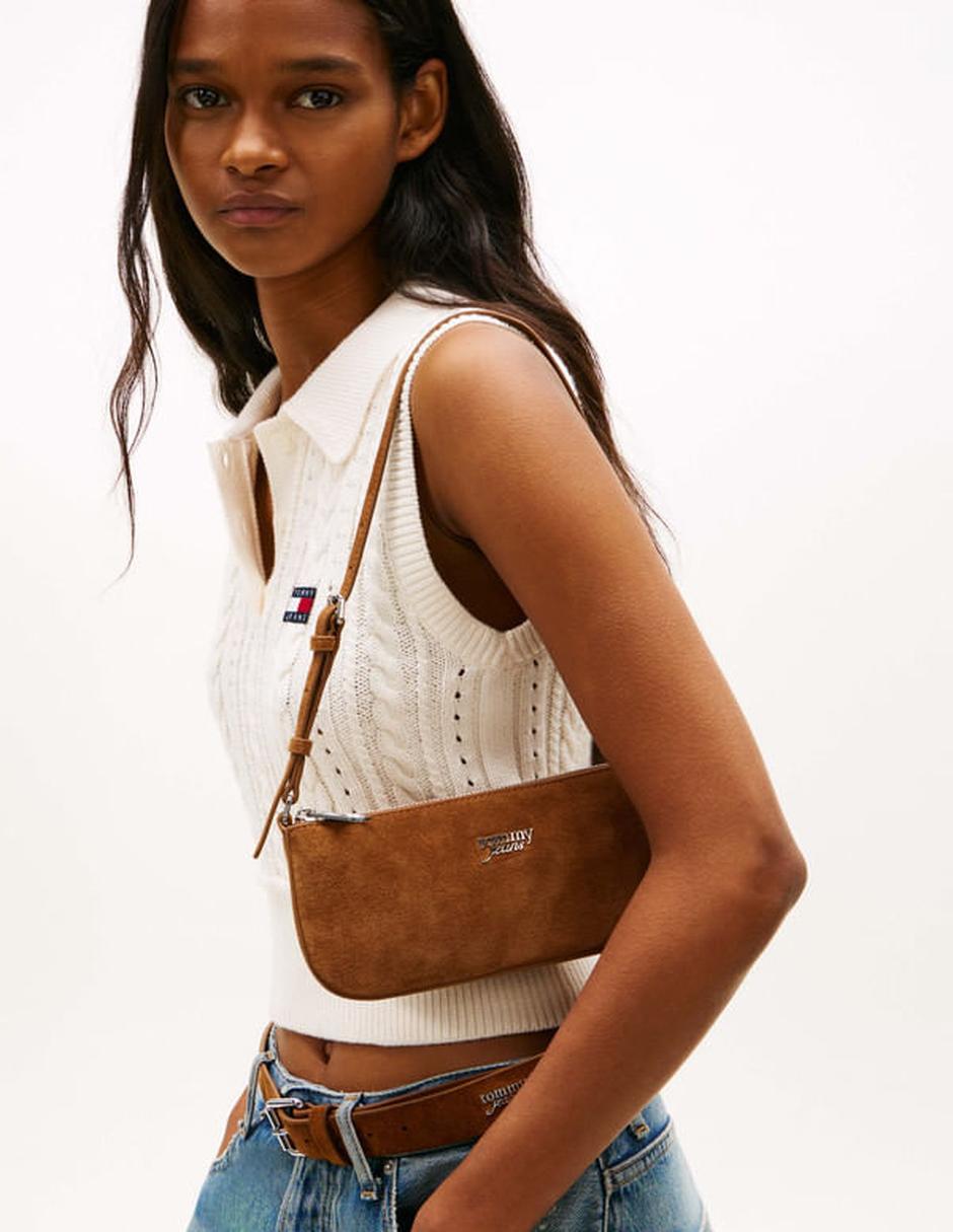 Bolsa bandolera de piel para mujer 5