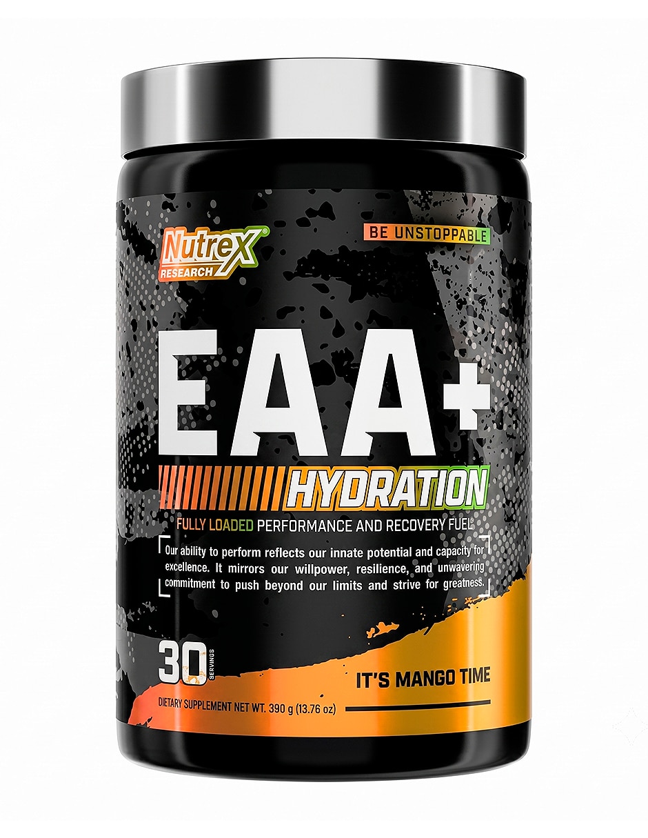 Eaa+ hydration: Muscle Recovery & Enhanced Hydration Nutrex con Aminoácidos sabor mango
