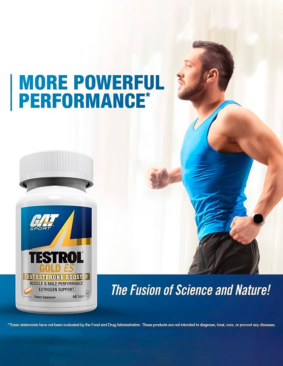 Suplemento Gat Sport Testrol Gold ES 60 comprimidos con semilla de Fenogreco 5