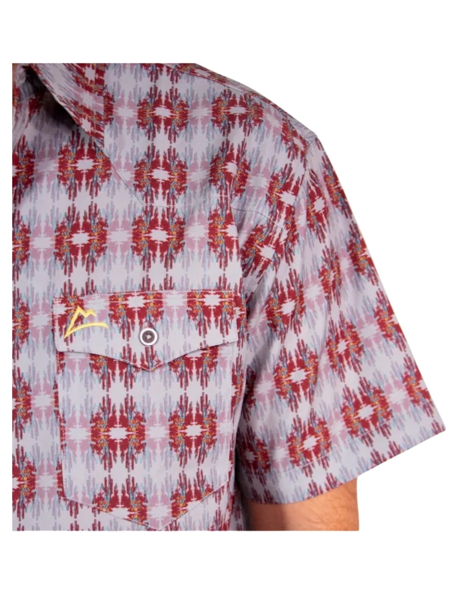 Camisa casual Icy Denver manga corta para hombre