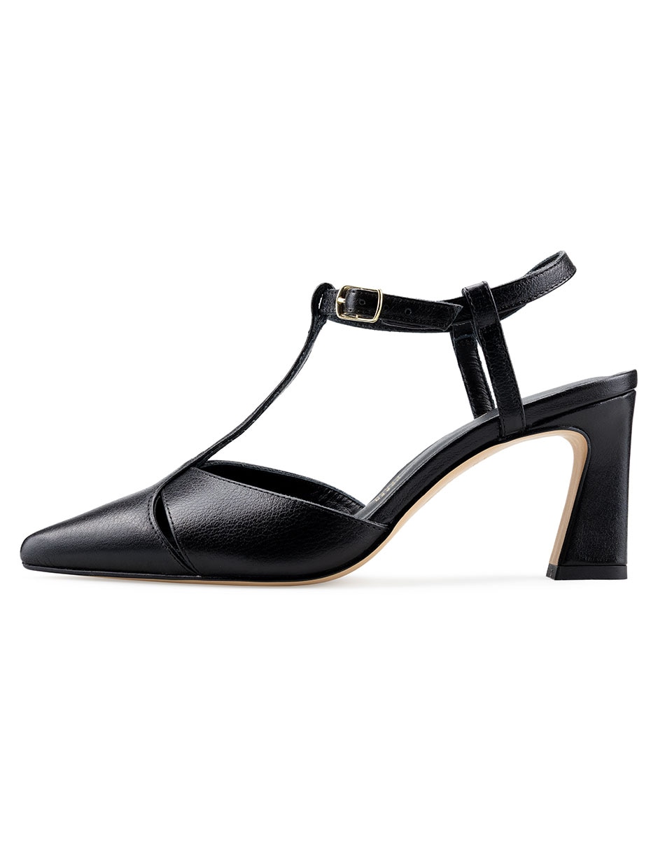 Zapatilla piel