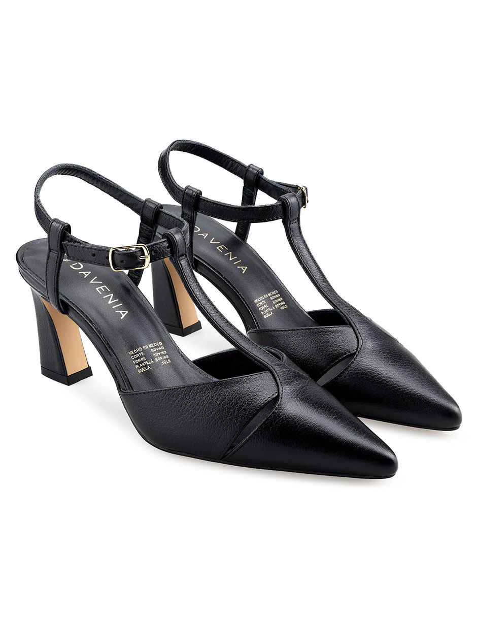 Zapatilla piel davenia