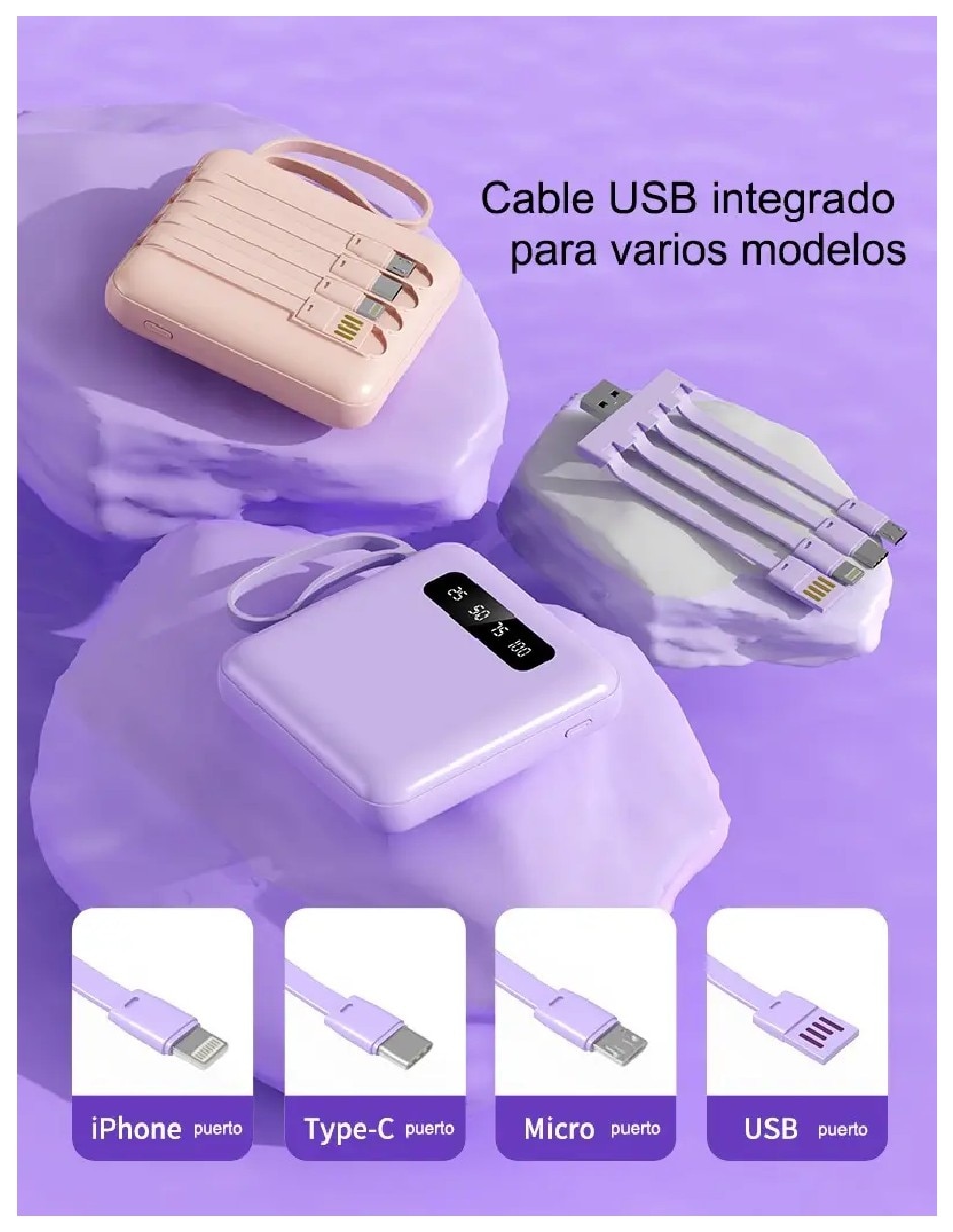 Batería recargable Genérica 10000 mAh