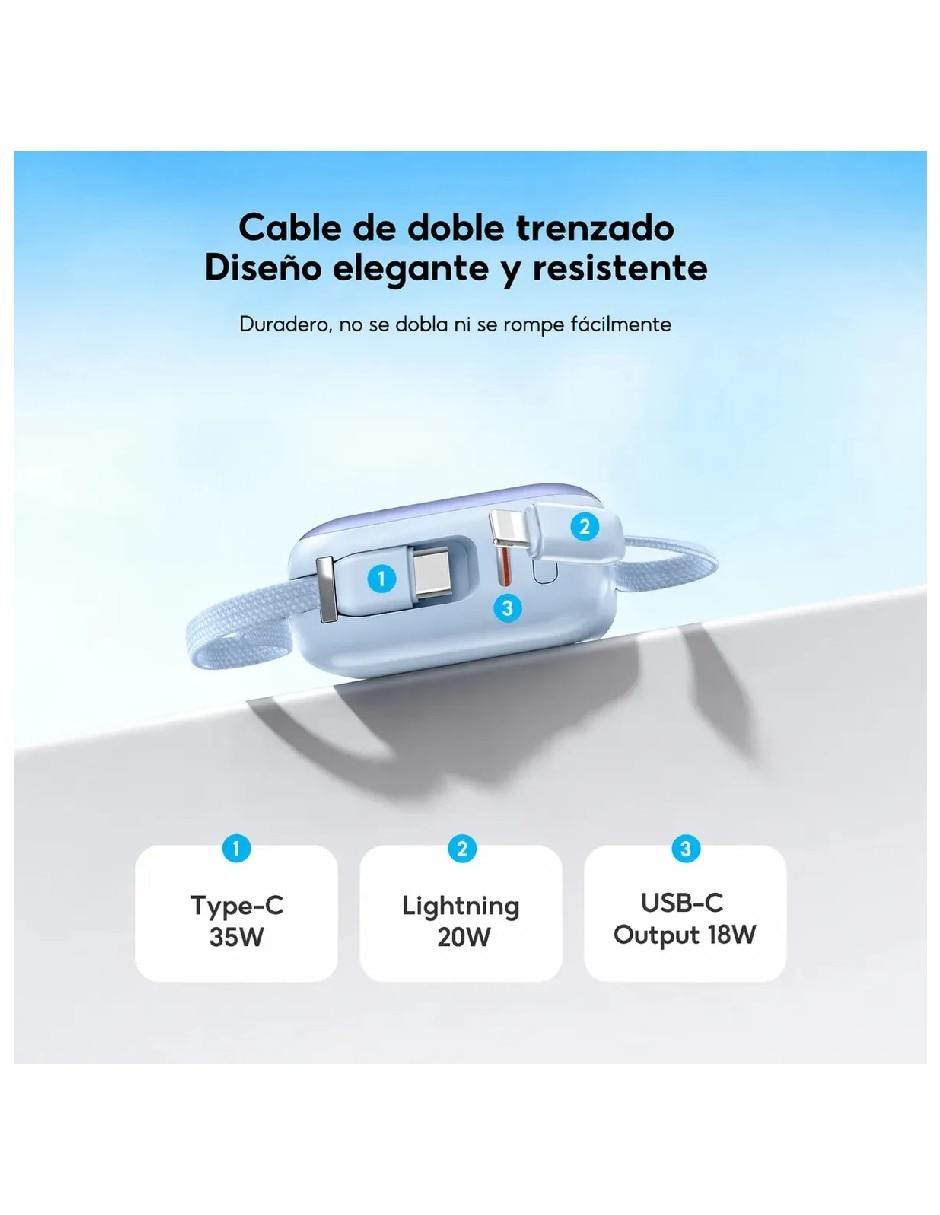 Batería recargable Genérica 10000 mAh