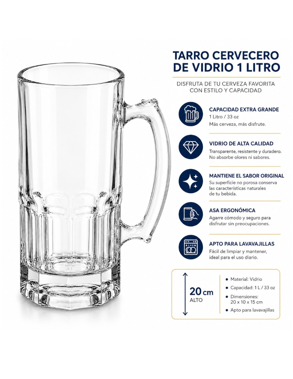 Set de tarros Brandtrendy cervecero