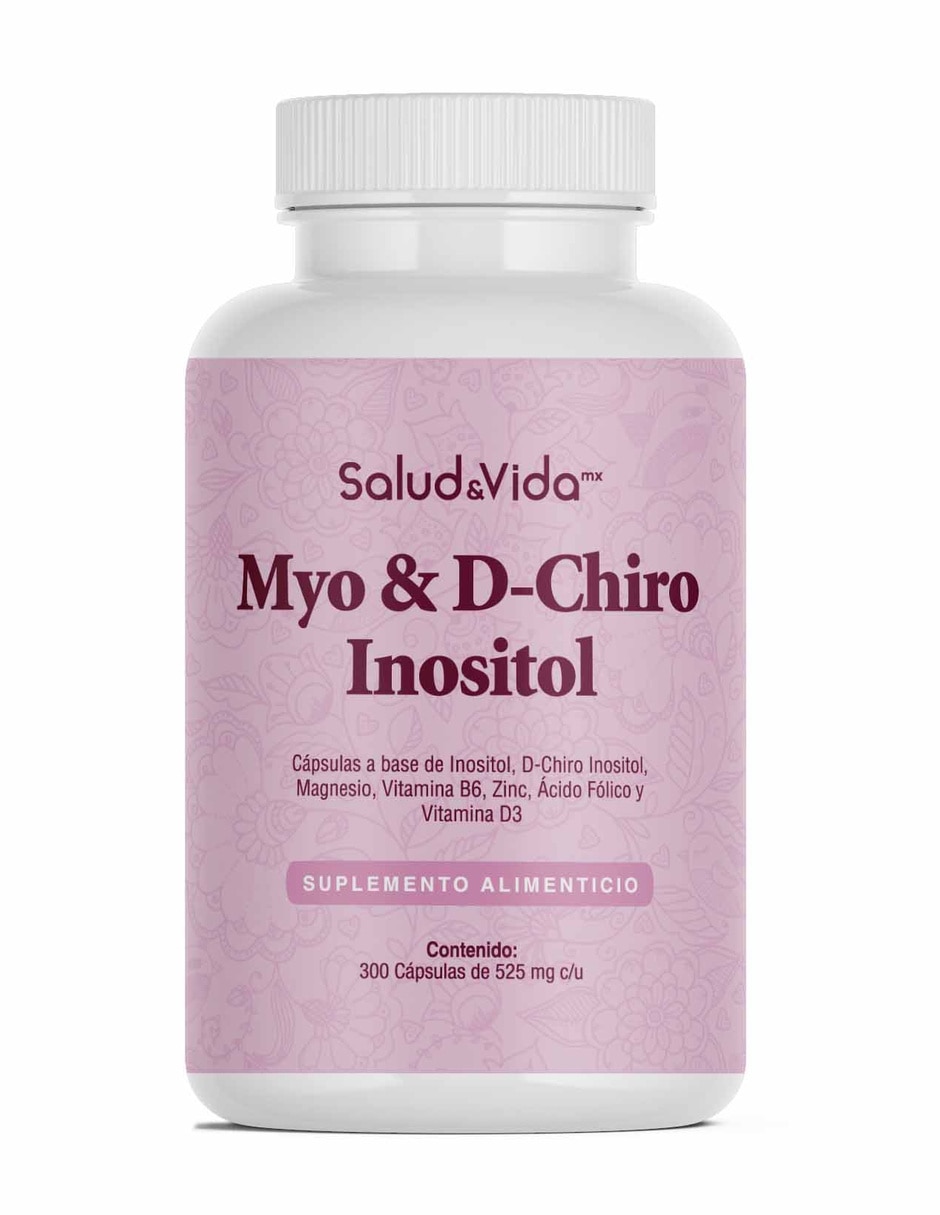 Myo D-Chiro Inositol 40:1 con 300 Cápsulas Myo D-Chiro Inositol 40:1 con 300 Cápsulas