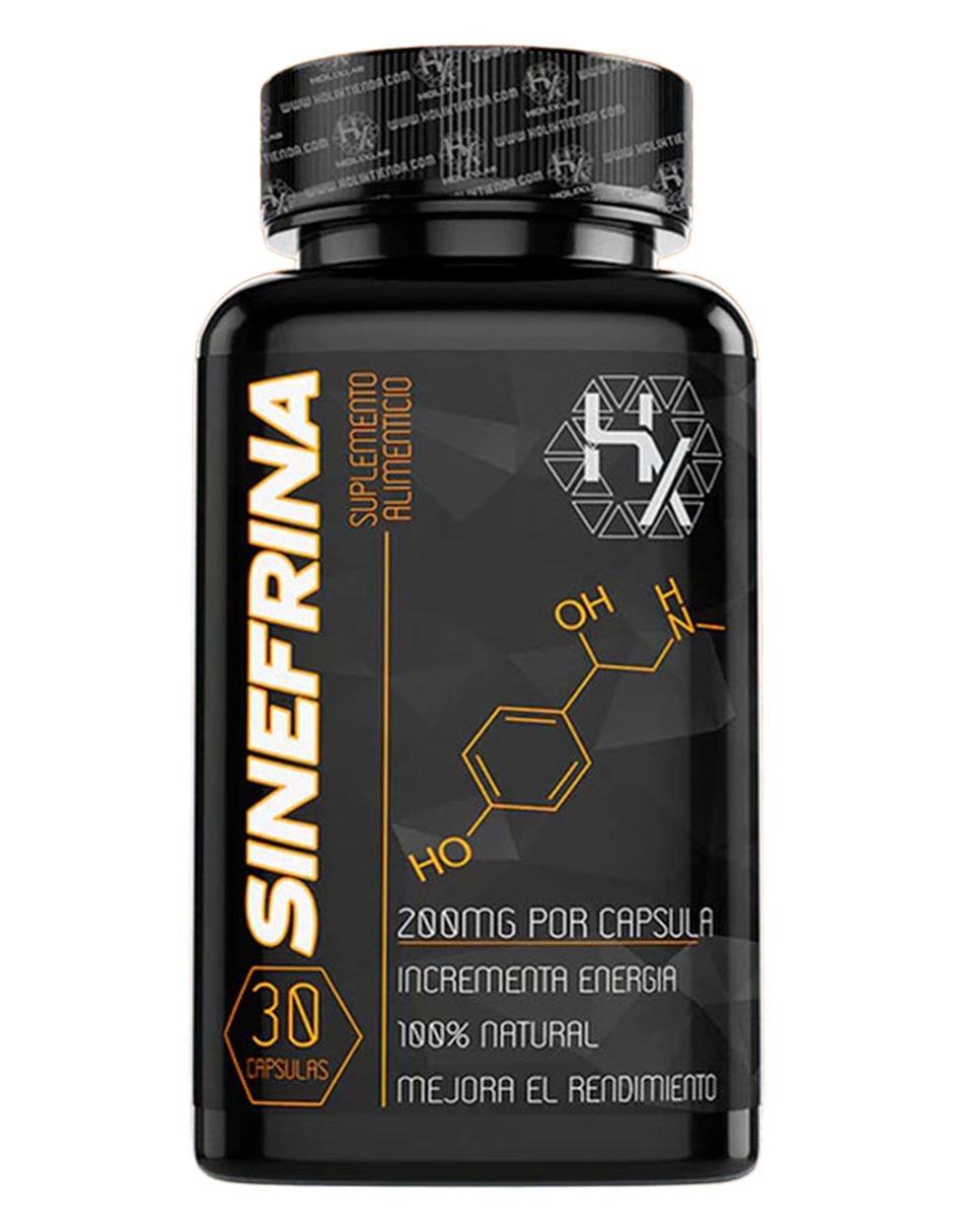 Sinefrina sin cafeína 200 mg 30 cápsulas Olix con Proteína sabor agridulce