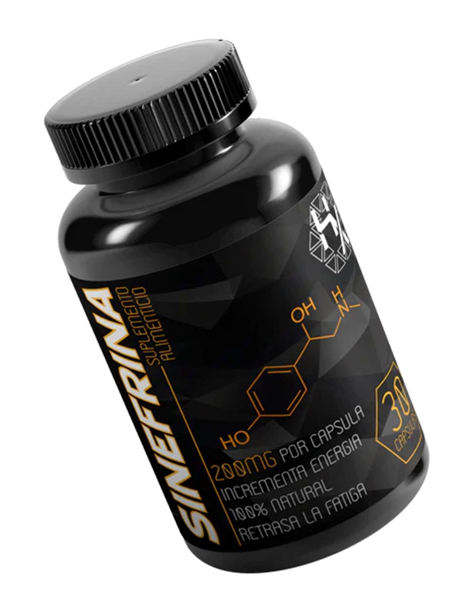Sinefrina sin cafeína 200 mg 30 cápsulas Olix con Proteína sabor agridulce