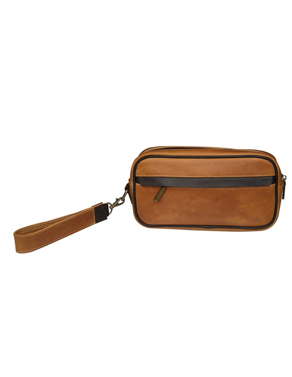 Neceser hj hinojosa de piel unisex