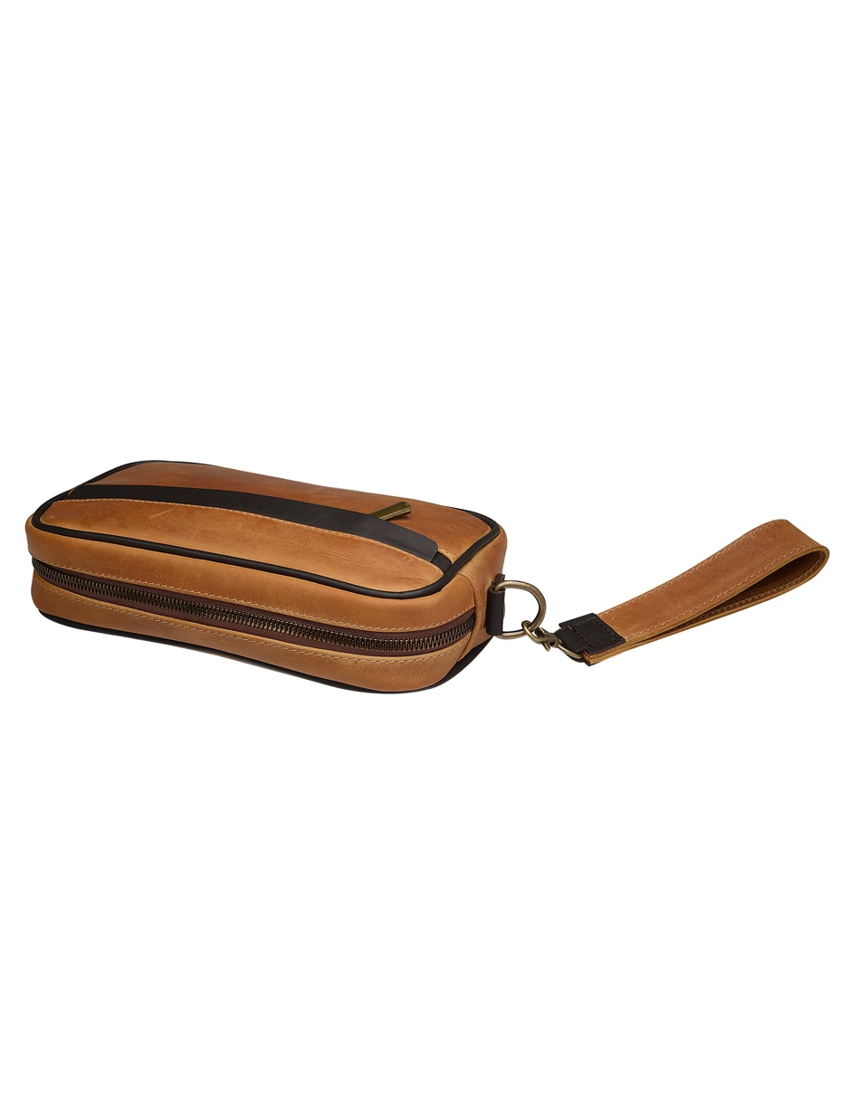 Neceser hj hinojosa de piel unisex
