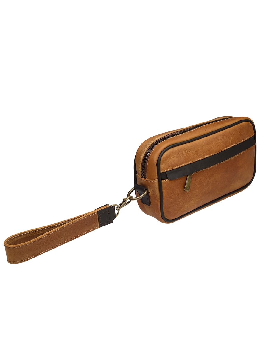 Neceser hj hinojosa de piel unisex