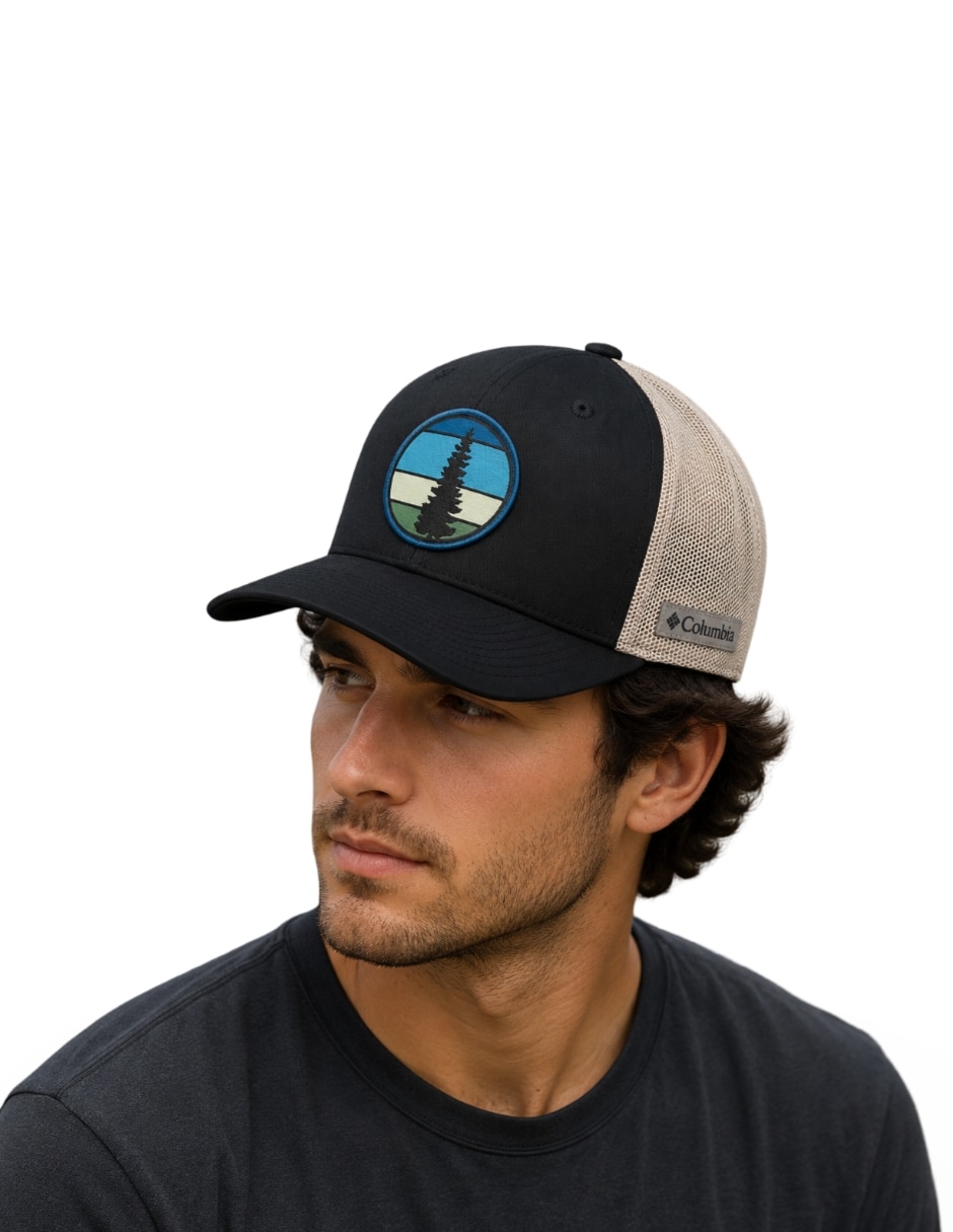 Gorra visera curva snapback casual Columbia Spring Grove para hombre