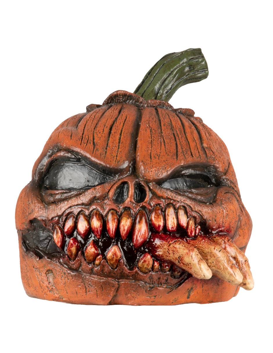 Figura decorativa de calabaza Mega Pumpkin Ghoulish Productions adorno de plástico