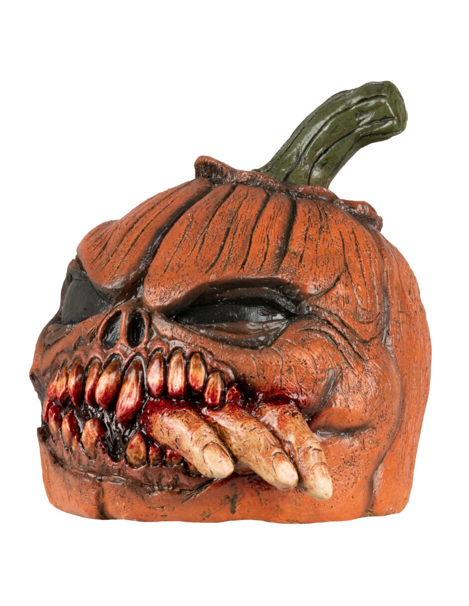 Figura decorativa de calabaza Mega Pumpkin Ghoulish Productions adorno de plástico