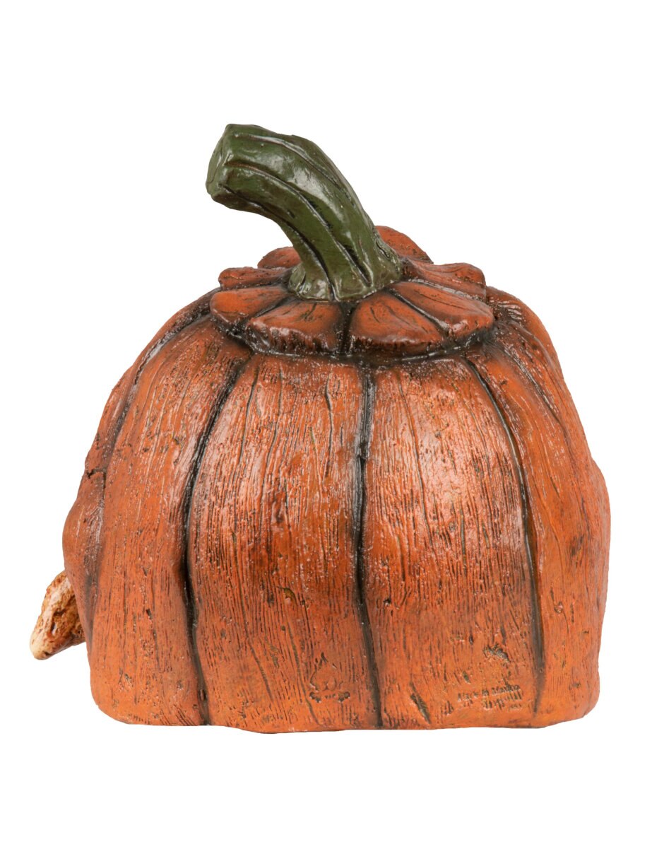 Figura decorativa de calabaza Mega Pumpkin Ghoulish Productions adorno de plástico