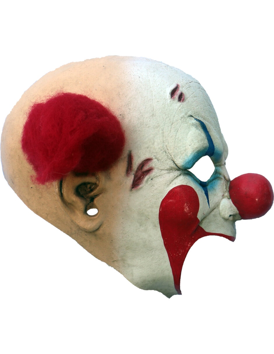 Máscara para disfraz de Payaso Deluxe Ghoulish Productions