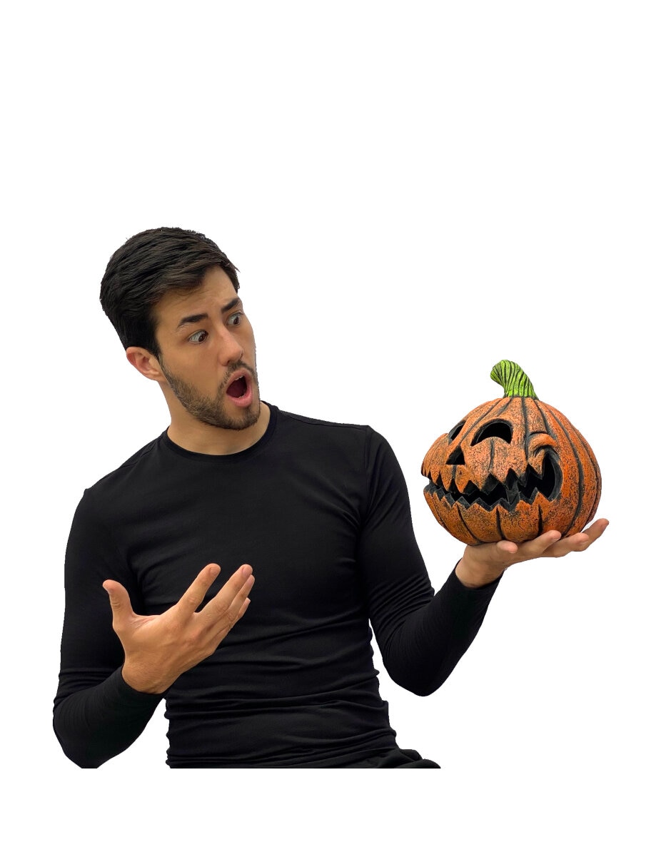 Figura decorativa de Calabaza Mega Pumpkin Ghoulish Productions