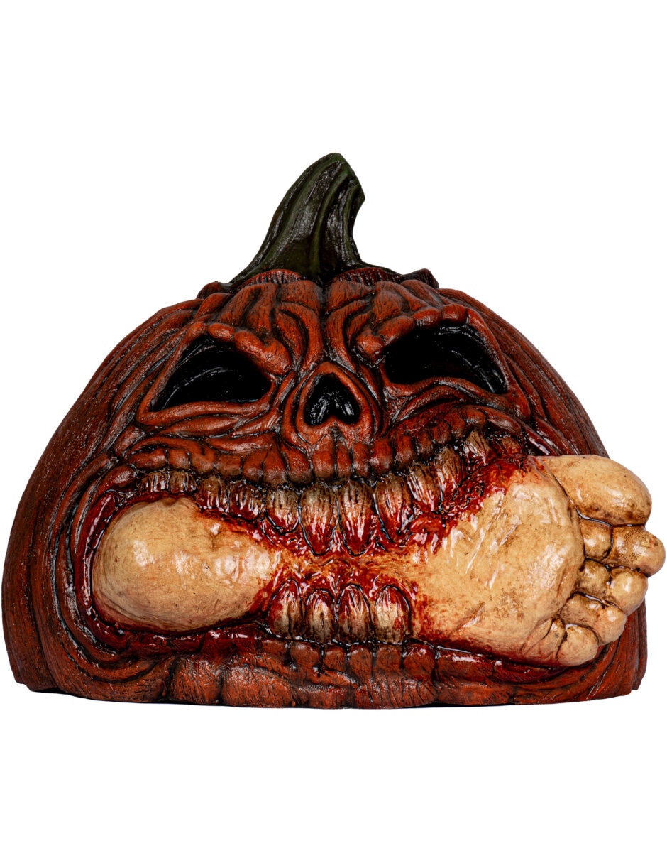 Figura decorativa de calabaza Mega Pumpkin Ghoulish Productions adorno de plástico