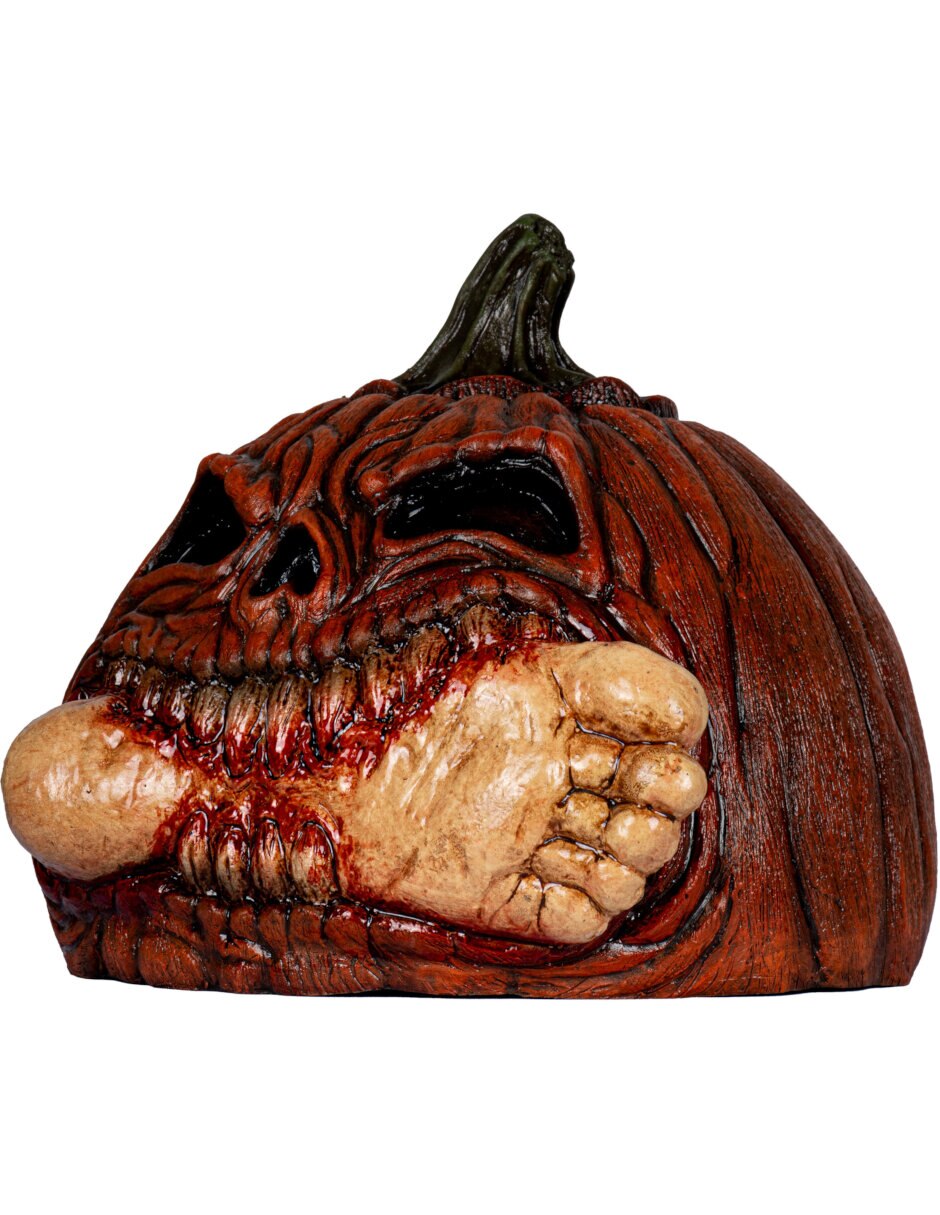 Figura decorativa de calabaza Mega Pumpkin Ghoulish Productions adorno de plástico