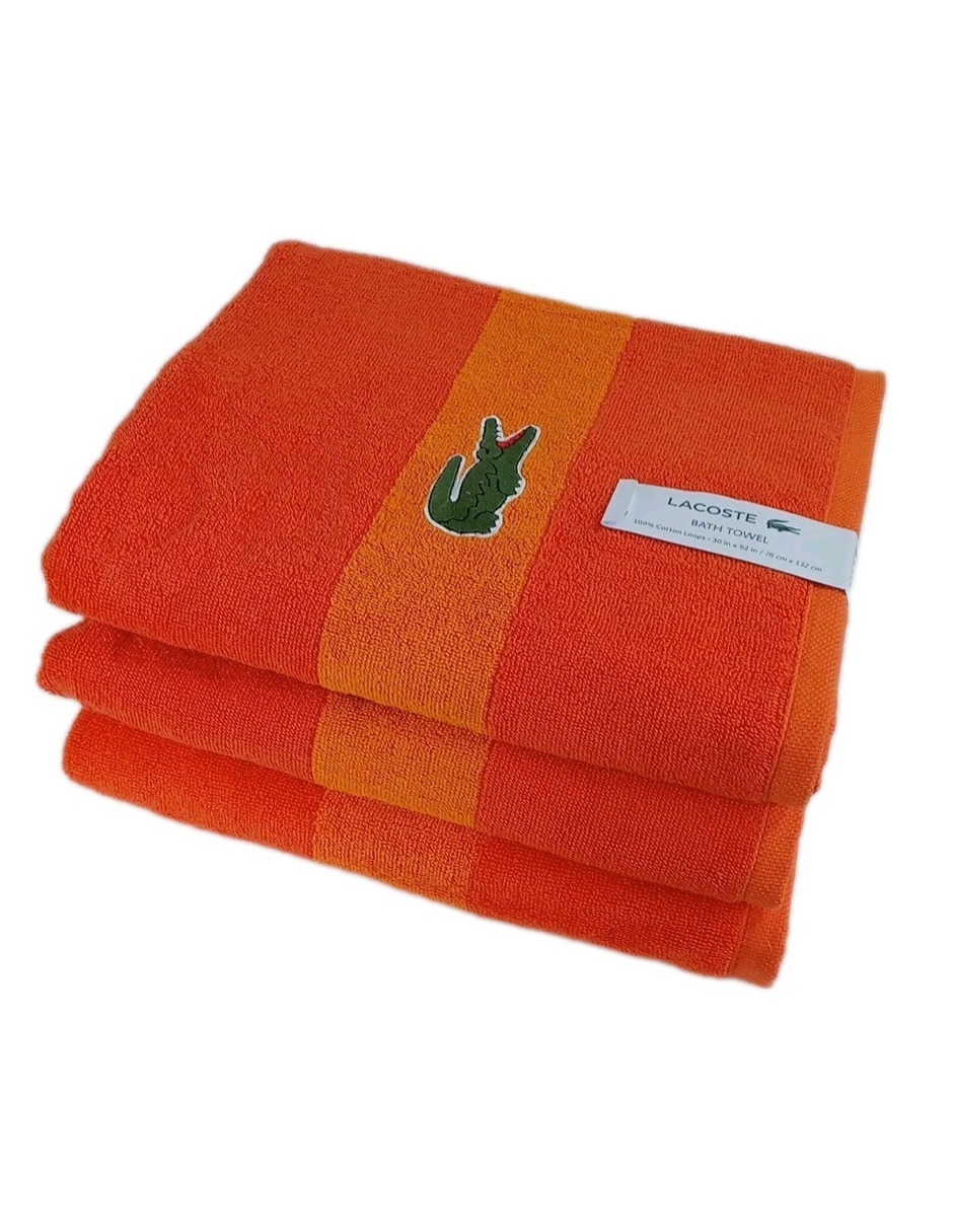 Toalla para baño Lacoste de algodón