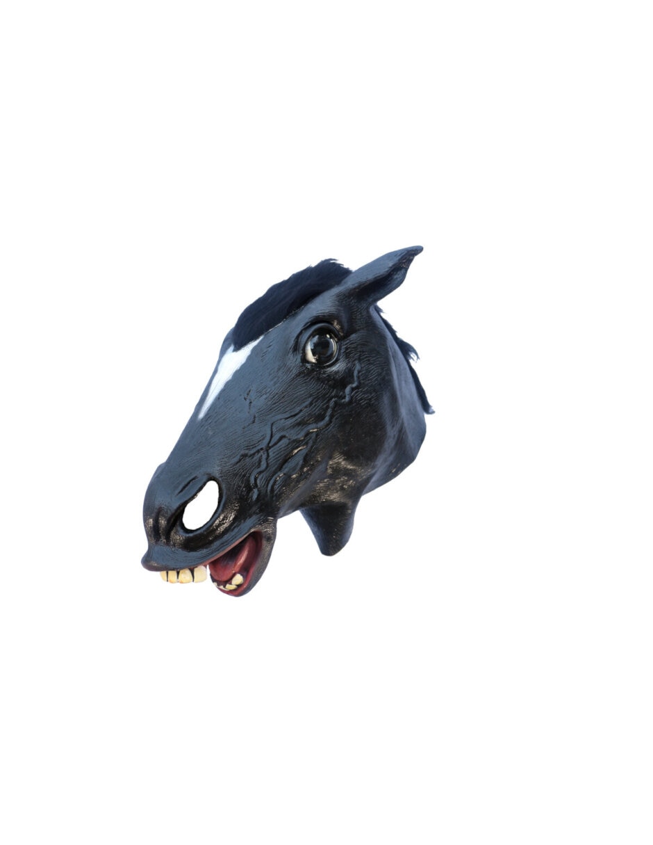 Máscara para disfraz de caballo 2