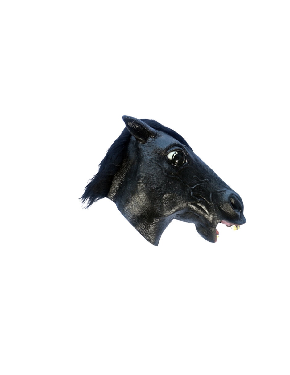 Máscara para disfraz de caballo 3