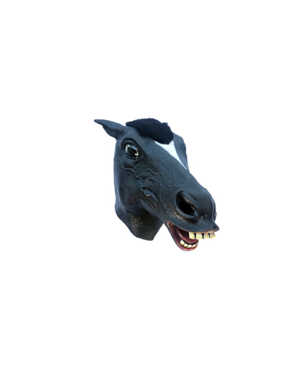 Máscara para disfraz de caballo 5