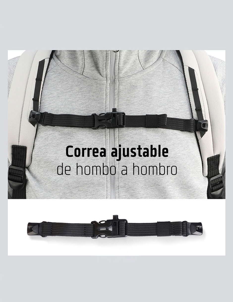 Mochila con portalaptop Mark Ryden impermeable unisex
