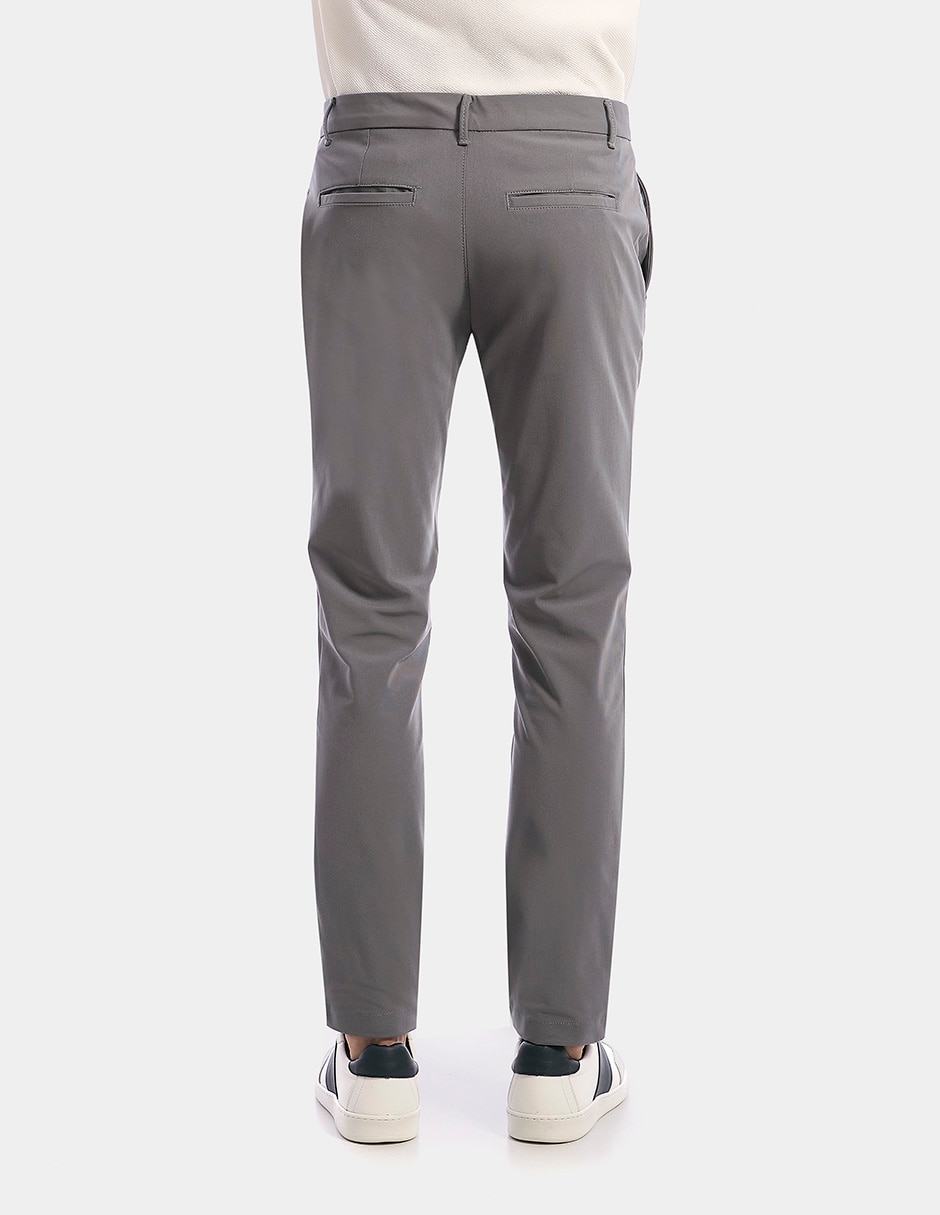 Pantalón business casual regular slim vittorio forti para hombre